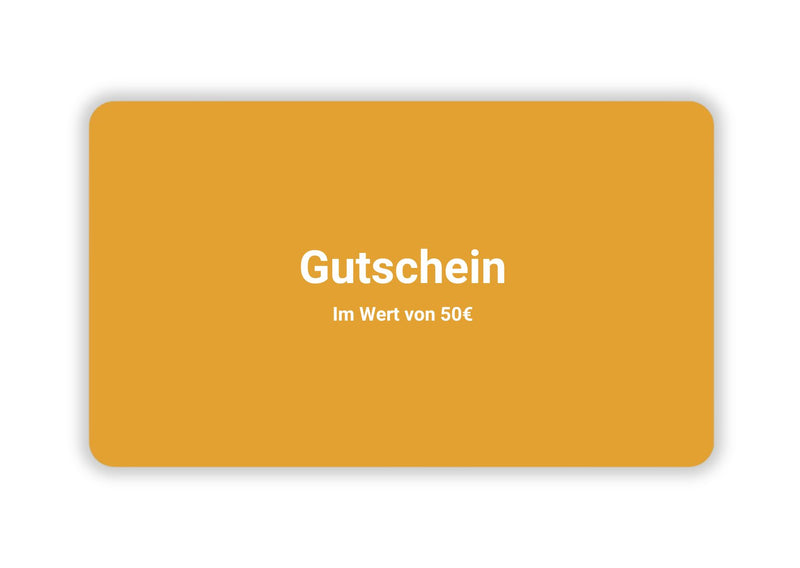 Gutschein (Online & in Stores einlösbar)