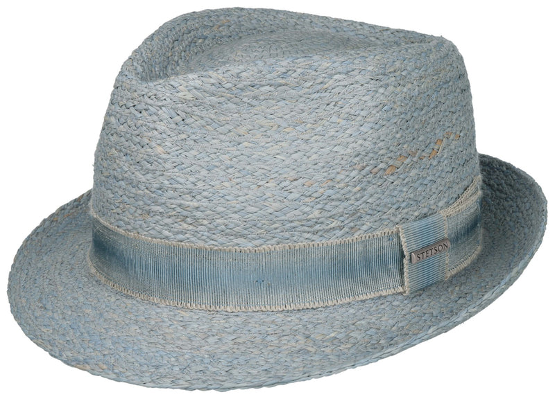 TRILBY RAFFIA            STETSON HELLBLAU