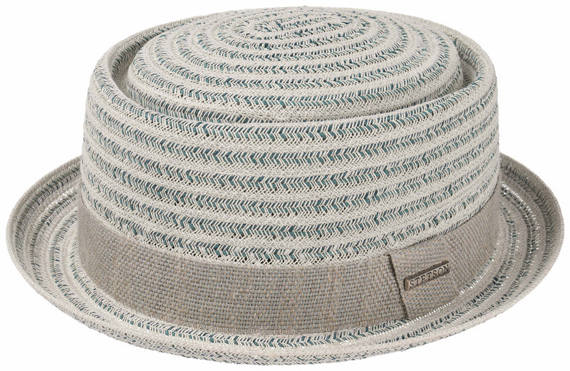 PORK PIE TOYO VISCOSE STETSON GRAU