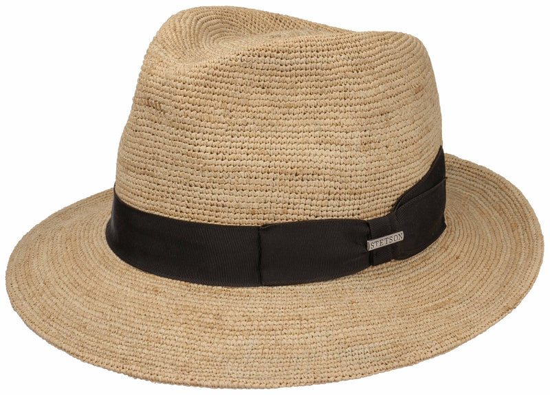 FEDORA CROCHET STETSON NATUR