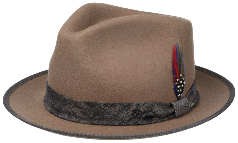 FEDORA WOOLFELT STETSON CAMEL