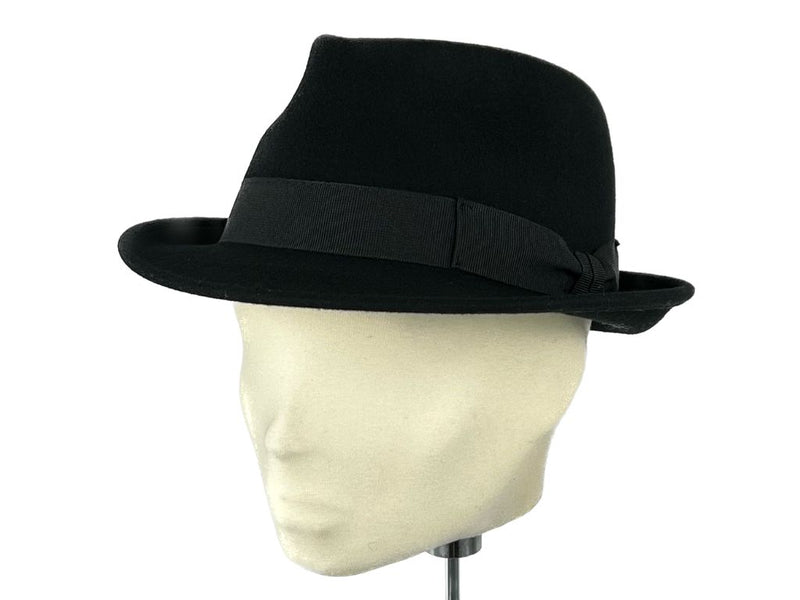 MICHAEL TRILBY WOOL SCHWARZ