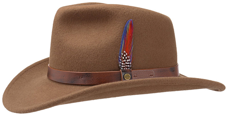 WESTERN WOOLFELT STETSON COGNAC