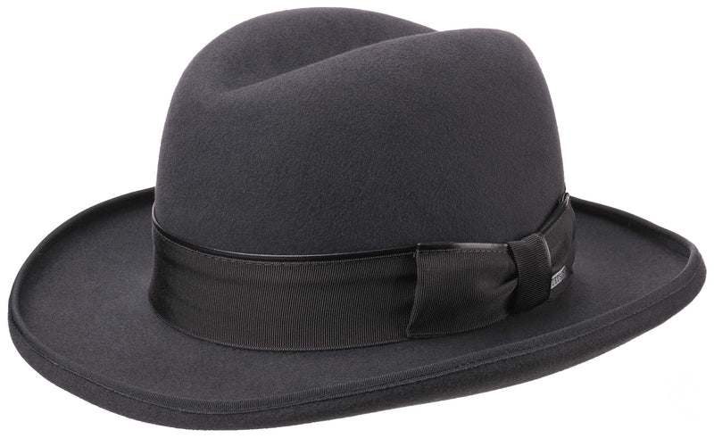 HOMBURG FURFELT STETSON GRAU