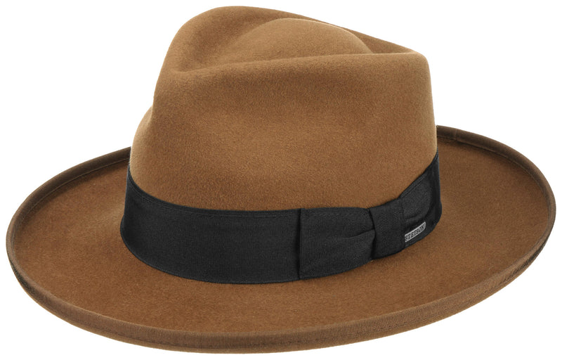 AMISH FURFELT STETSON CAMEL