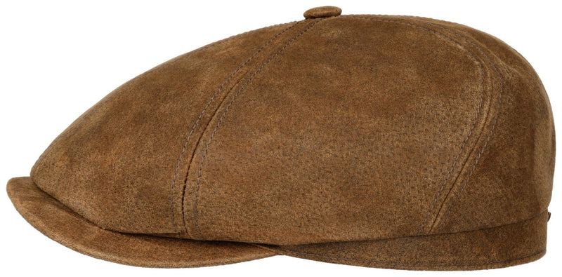 6 PANEL CAP PIGSKIN STETSON BRAUN S - Hut - online.at