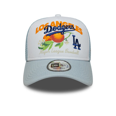 New Era Trucker Cap Graphic Los Angeles Dodgers Blau