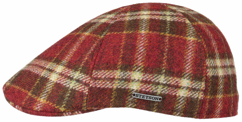 TEXAS VIRGIN WOOL CHECK STETSON ROT