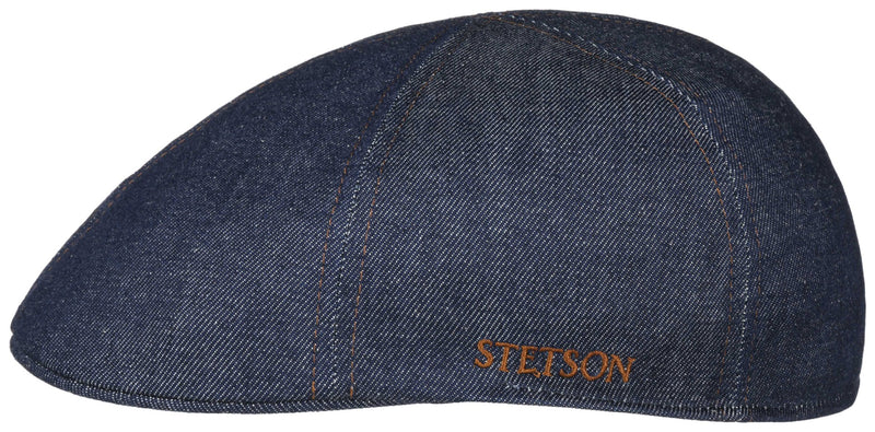 Texas Denim Flatcap Stetson