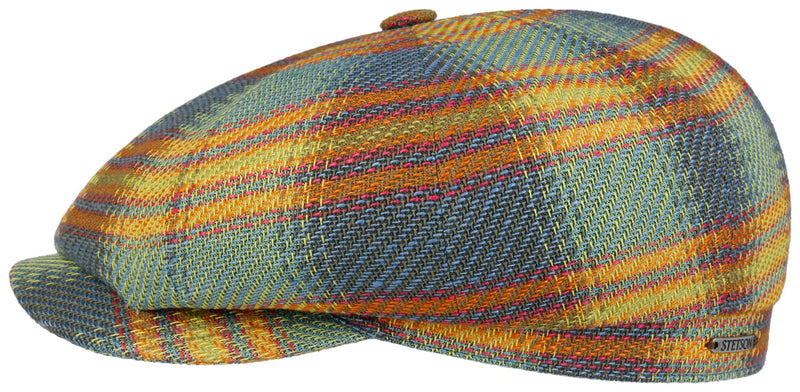 Stetson Hatteras Check Golf Schiebermütze