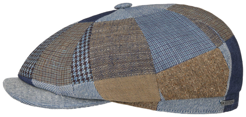 Stetson Hatteras Patchwork Schiebermütze