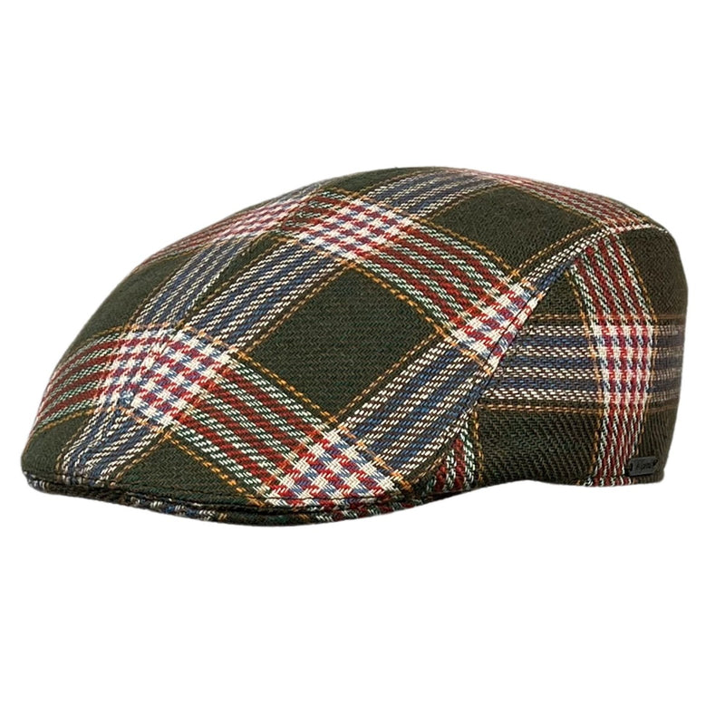 Ivy Modern Leinen Flatcap Karo Wigens