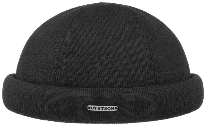 DOCKER COTTON KNIT STETSON SCHWARZ