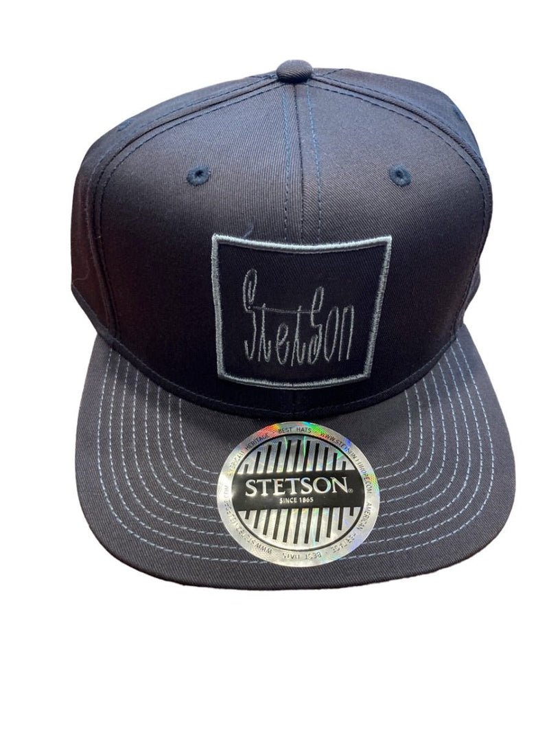 BASEBALL CAP COTTON STETSON BLAU - Hut - online.at