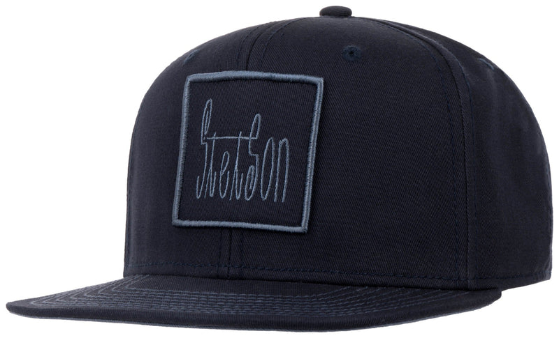 BASEBALL CAP COTTON STETSON BLAU - Hut - online.at