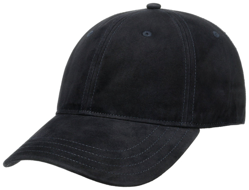 Baseball Cap Goat Suede Stetson Navy L - Hut - online.at