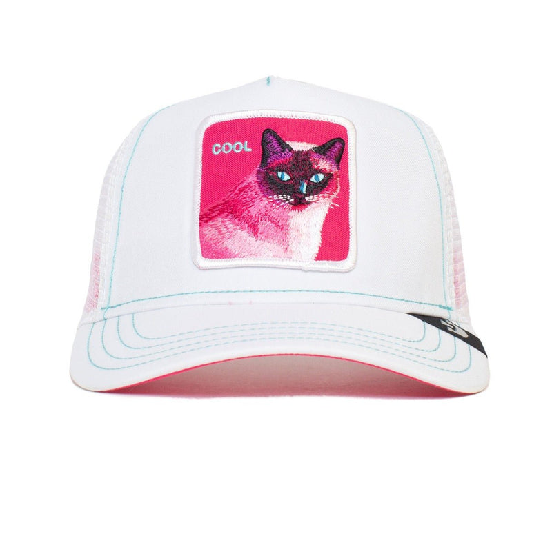 BASEBALL KITTY TRIP GOORIN BROS WHITE - Hut - online.at