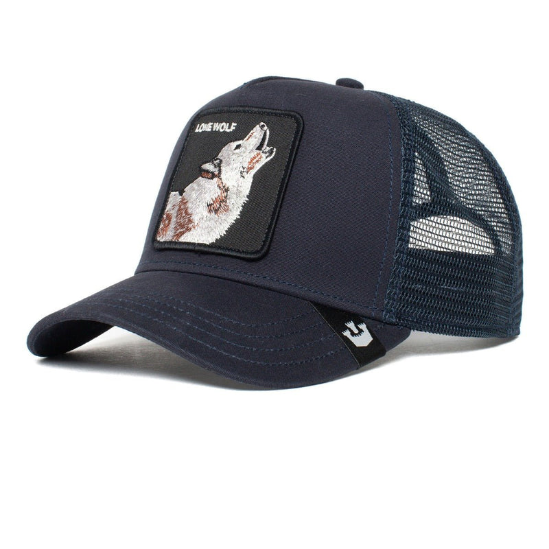 BASEBALL THE LONE WOLF GOORIN BROS NAVY - Hut - online.at