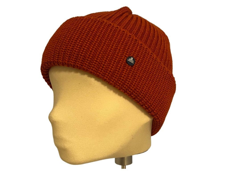 BEANIE WOOL ACRYL HAMMABURG ORANGE - Hut - online.at