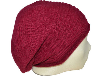 BERRETTO OVERSIZE BORDO FEINSTES CASHMERE OSFA - Hut - online.at