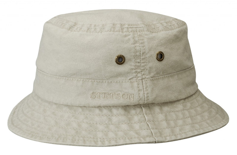 BUCKET DELAVE ORGANIC CO STETSON BEIGE - Hut - online.at