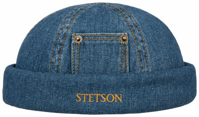 DOCKER BLUE DENIM STETSON NAVY M - Hut - online.at