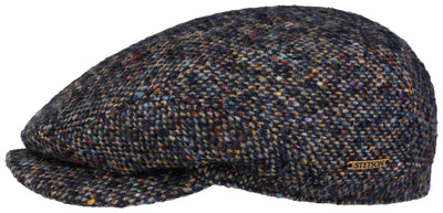 DRIVER CAP WOOL DONEGAL STETSON BLUE 427 56 - Hut - online.at