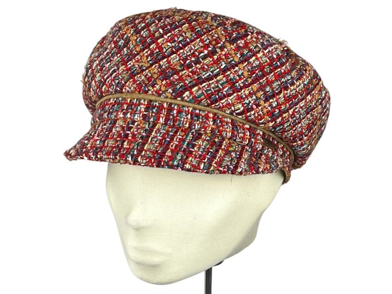 ELLA FISHERMEN CAP BRONTE RED MIX - Hut - online.at