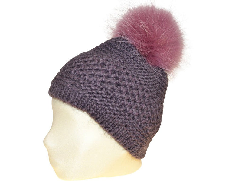 EVA POMPON LILAS - Hut - online.at