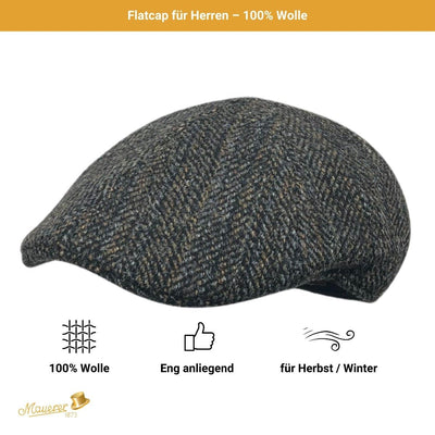 Gatsby Flatcap Wool Mauerer - Hut - online.at