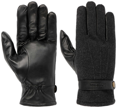 GLOVES SHEEP CONDUCTIVE STETSON ANTHRA S - Hut - online.at