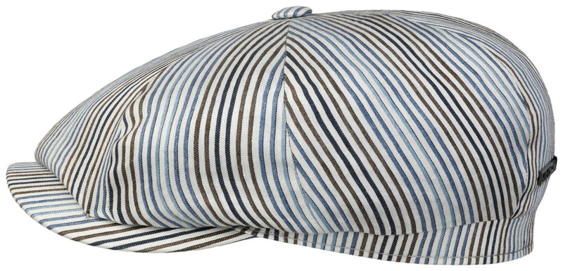 Hatteras Linen Stripe Stetson Blau - Hut - online.at