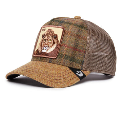 Moon Lion UK Plaid Goorin Bros Khaki - Hut - online.at