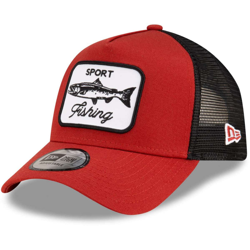 Trucker Cap Fishing Sports New Era Rot