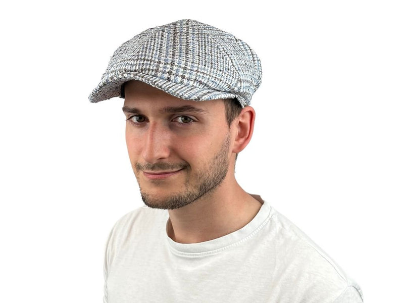 Newsboy Slim Cap Ferla Wigens Light Blue - Hut - online.at