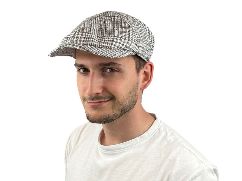 Newsboy Slim Cap Ferla Wigens Light Grey - Hut - online.at