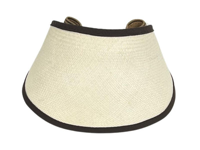 PANAMA VISOR VINTIMILLA NATUR SCHWARZ - Hut - online.at