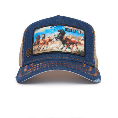 Rodeo Ride Or Die Goorin Bros Indigo - Hut - online.at