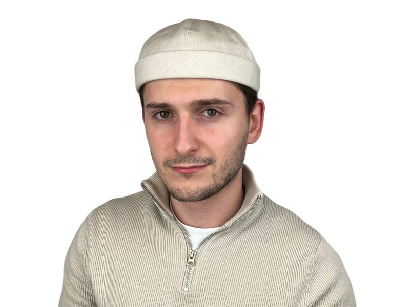 SAILOR SKULLCAP BAUMWOLLE BULLANI BEIGE - Hut - online.at