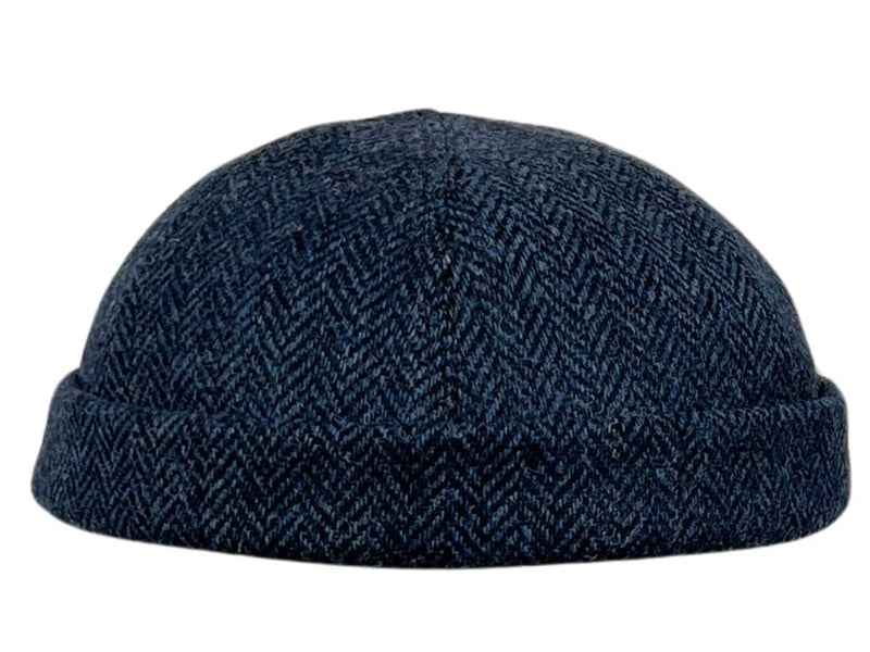 SAILOR SKULLCAP HERRINGBO BULLANI BLAU - Hut - online.at