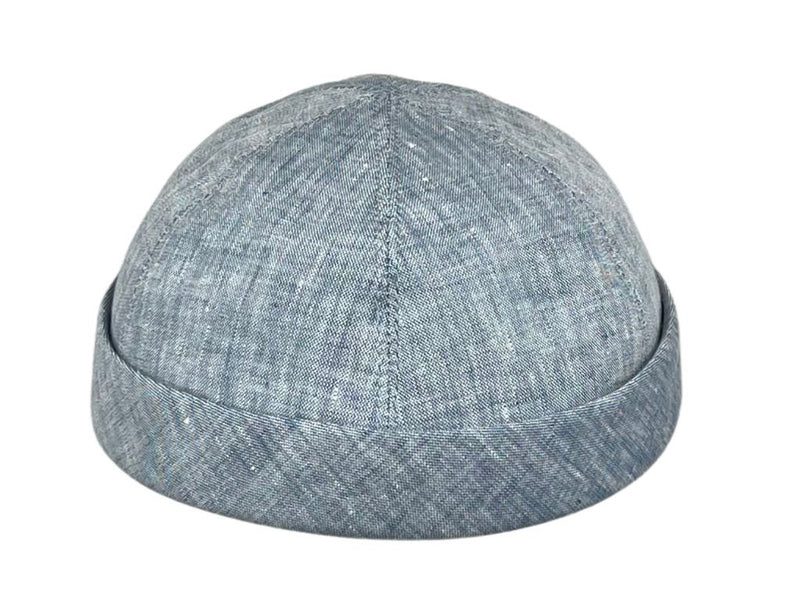 Sailor Skullcap Leinen Bullani Hellblau - Hut - online.at