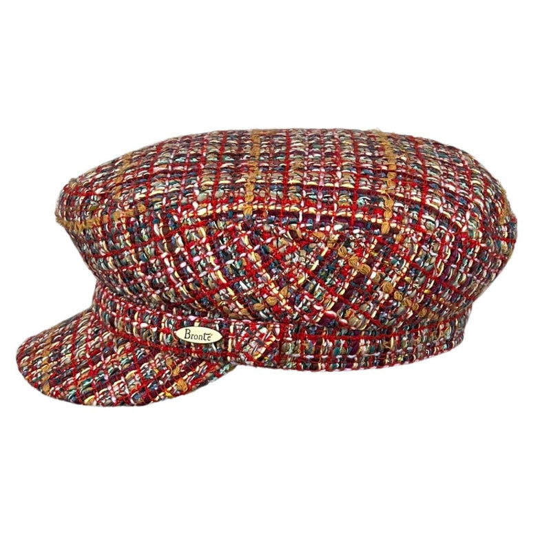 SHIPPER SAILOR CAP BRONTE RED MIX - Hut - online.at