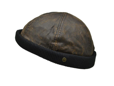 SKULLCAP MIT STRICKRAND USED LOOK - Hut - online.at