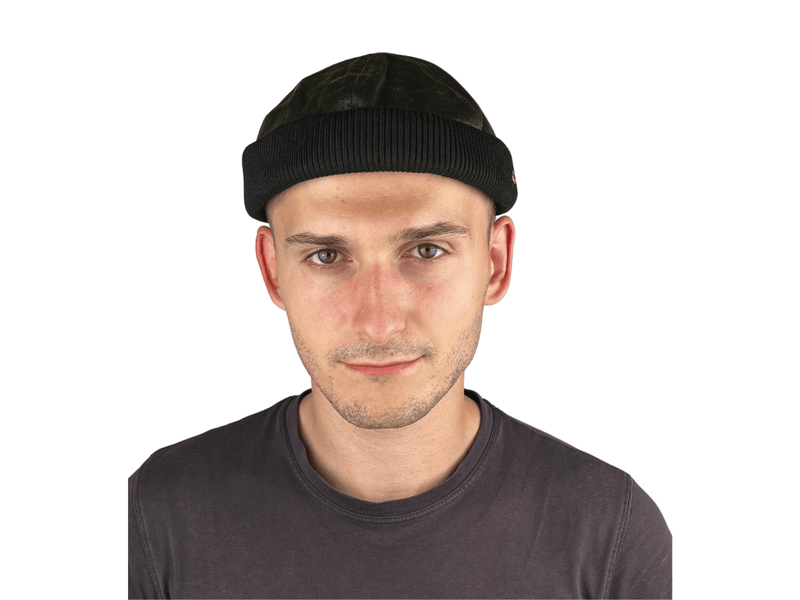 SKULLCAP MIT STRICKRAND USED LOOK - Hut - online.at