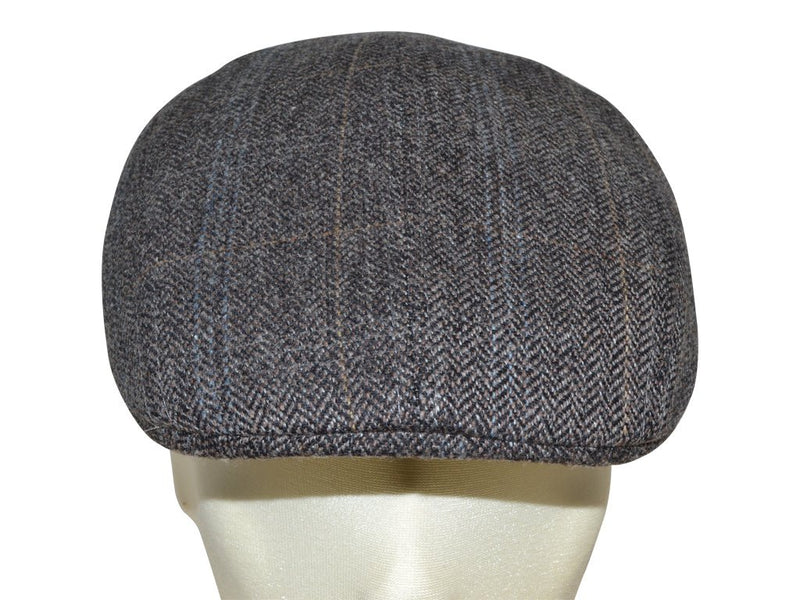 STRIPE TWEED FISCHGRAT MAUERER ANTHRA - Hut - online.at