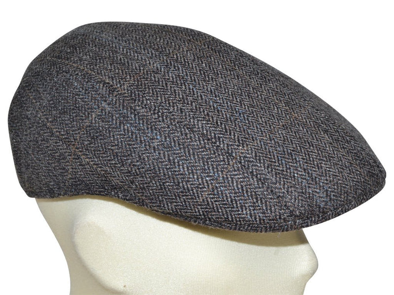 STRIPE TWEED FISCHGRAT MAUERER ANTHRA - Hut - online.at