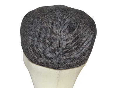 STRIPE TWEED FISCHGRAT MAUERER ANTHRA - Hut - online.at