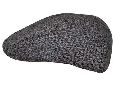 STRIPE TWEED FISCHGRAT MAUERER ANTHRA - Hut - online.at