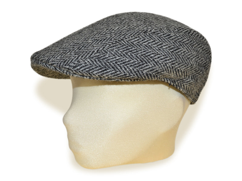 STRIPE HARRIS TWEED FBONEMAUERER GRAU