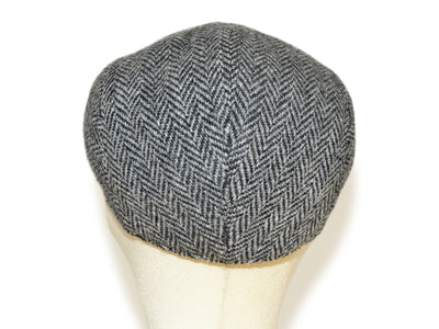 STRIPE HARRIS TWEED FBONEMAUERER GRAU